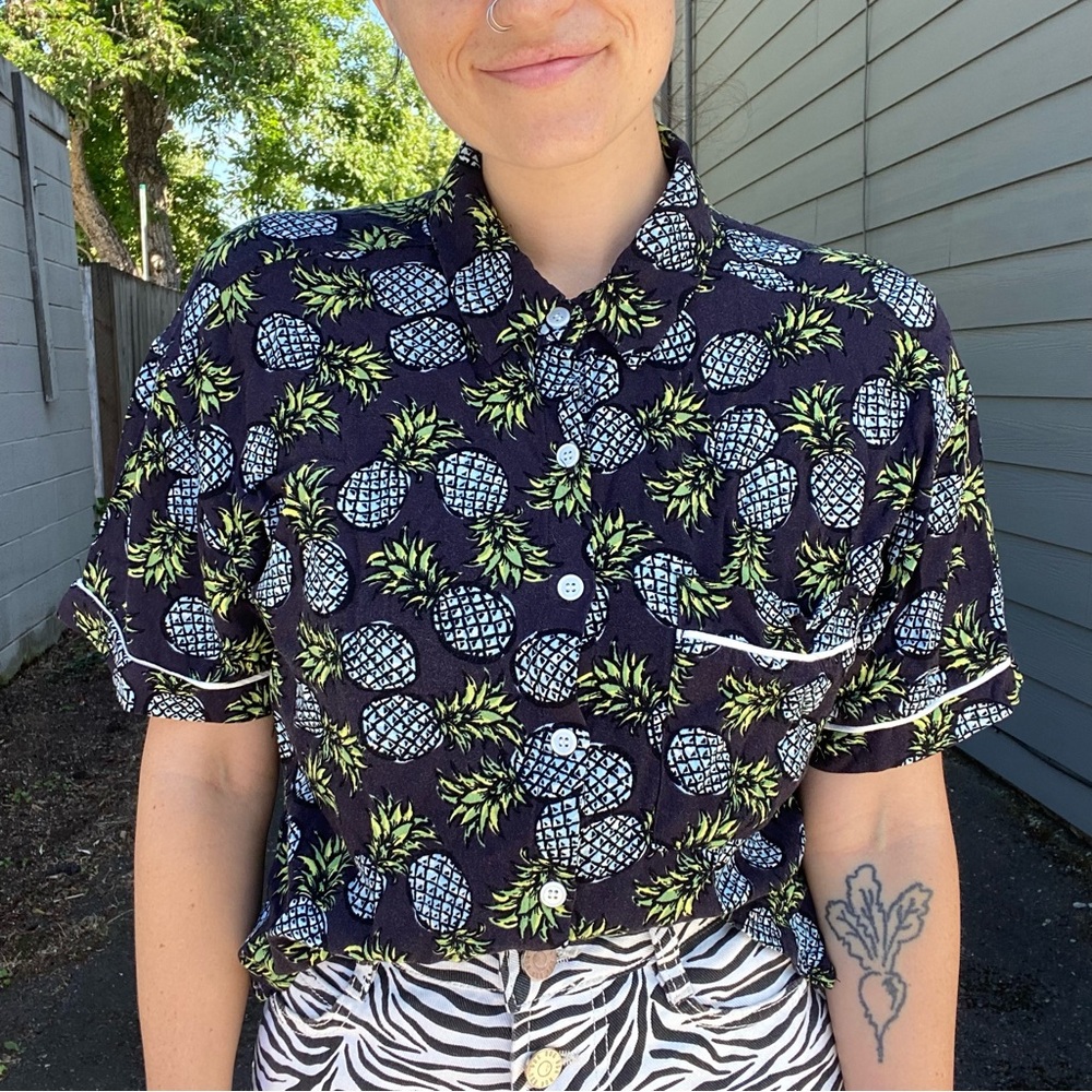 Forever 21 Pineapple Shirt
